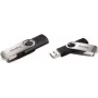 Hama Rotate pamięć USB 64 GB USB Typ-A 2.0 Czarny, Srebrny