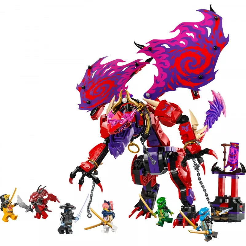 LEGO NINJAGO 71832 Smok Chaosu Thunderfang