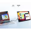 Przenośny monitor do laptopów, telefonów i konsol Extralink Smart Life 14, USB-C/micro-HDMI