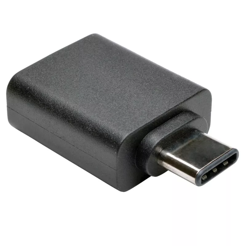 Eaton Tripp Lite Series USB 3.1 Gen 1.5 Adapter USB-C na USB Type A M/F 5 Gbps Tablet Smartfon - Adapter USB - USB Type A (żeński) na 24-pin USB-C (męski) - USB 3.1 - Czarny (U428-000-F)