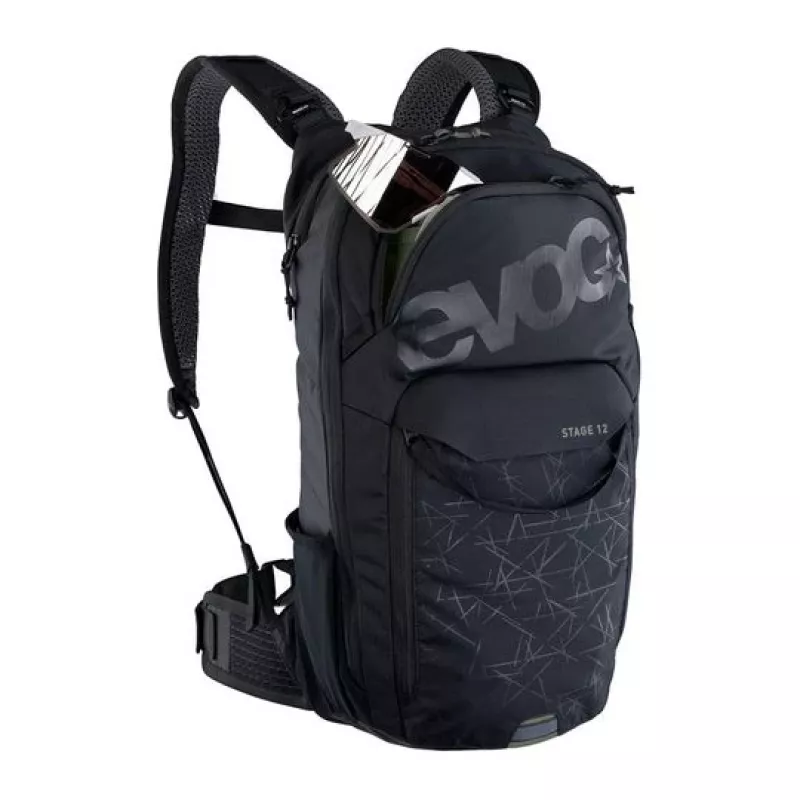 Plecak rowerowy EVOC Stage Czarny Nylon 12L 2L nawodnienie