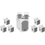 Aktywny system głośnikowy Omnitronic BOB-10A ws z 8× BOB-4 ws (model 20000537)
