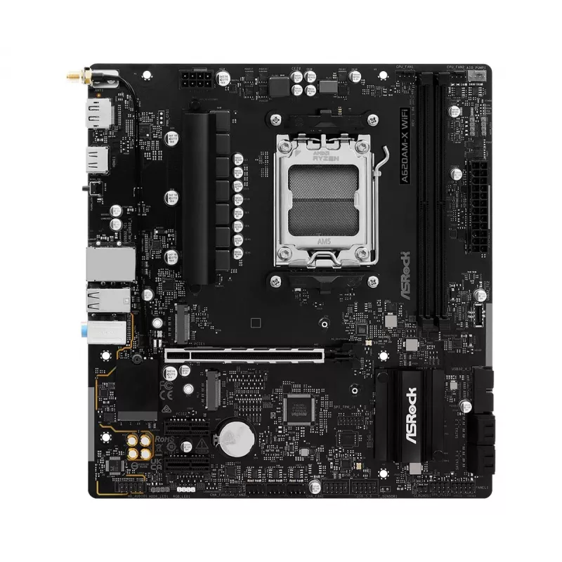 ASRock A620AM-X WiFi AMD A620 AM5 Micro-ATX Płyta Główna