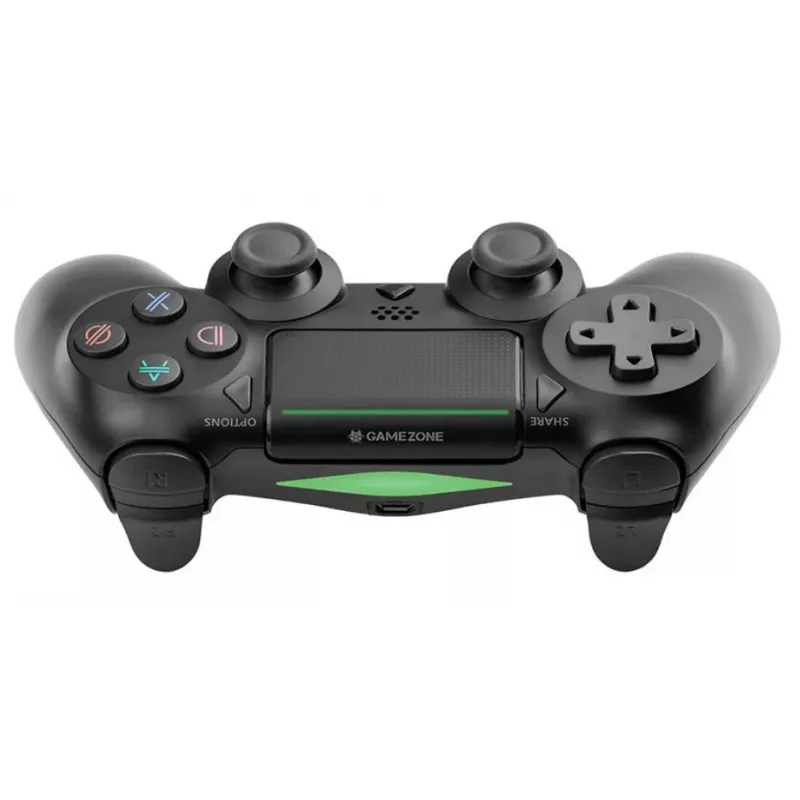 Przewodowy gamepad TRACER SHOGUN PRO Czarny — 16 przycisków, analogowo-cyfrowy, kabel 1,5 m, wibracje, PC/PS4/PS3