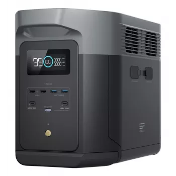 Przenośna stacja zasilająca EcoFlow DELTA 2 Max litowo-żelazowo-fosforanowa (LiFePO4) 2400 W 23 kg