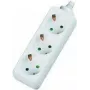 Przedłużacz sieciowy Dexlan 994904 4m 3 gniazda AC Wewnętrzny Biały