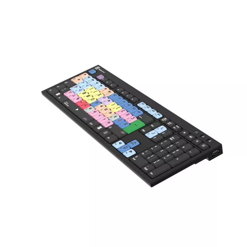 Logickeyboard Avid Media Composer+ LogicLight fr. PC/czarna