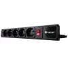 Listwa przeciwprzepięciowa TRACER PowerGear Tracer 47138 5 m czarna listwa zasilająca z kablem 5 m