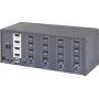 SpeaKa Professional 4-portowy wieloekranowy przełącznik KVM HDMI 4x4 konsola KVM 3840 x 2160 (SP-13389140)