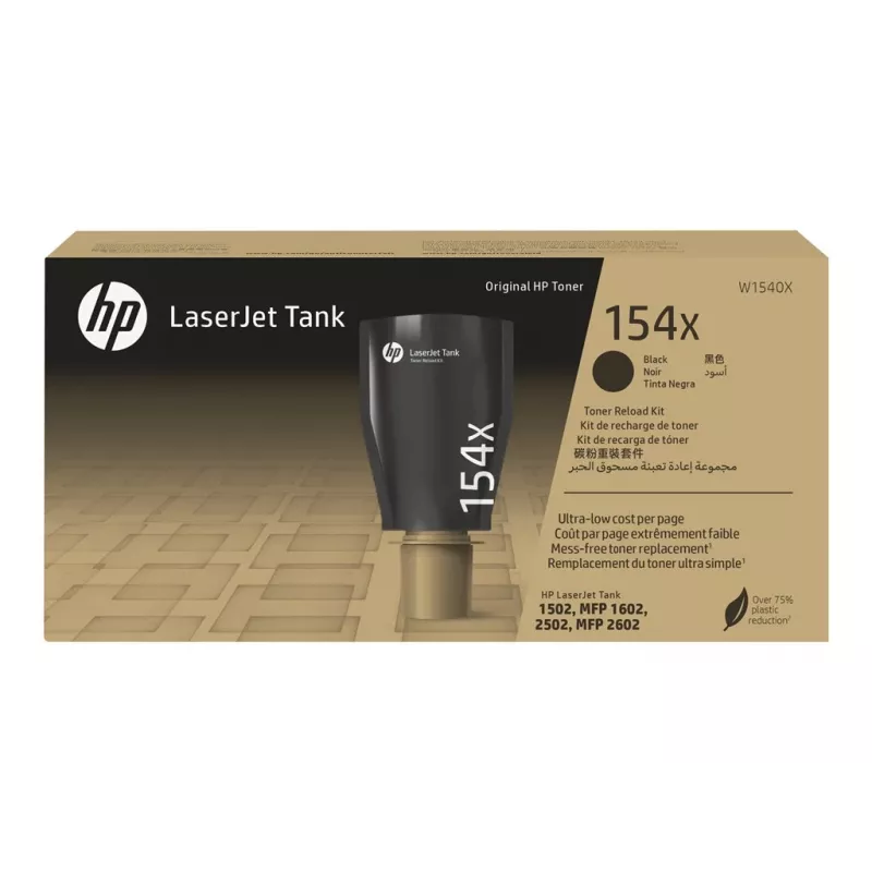 HP 154X High Yield Czarny Oryginalny LaserJet Tank Toner Reload Kit