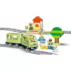 Zestaw kolejowy LEGO DUPLO Interaktywna Kolej Przygód 10427, 57 elementów, 2 figurki DUPLO, dla dzieci od 2 lat