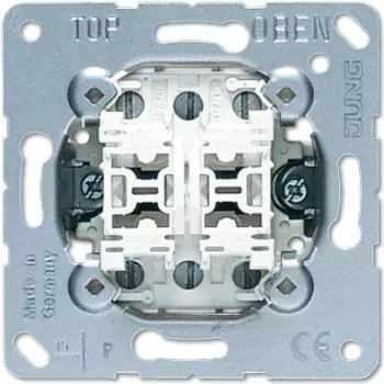 JUNG 539 U - 1P - Verkabelt - Metallisch - 250 V - 10 A