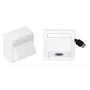Gniazdo USB Vivolink WI221185 Białe