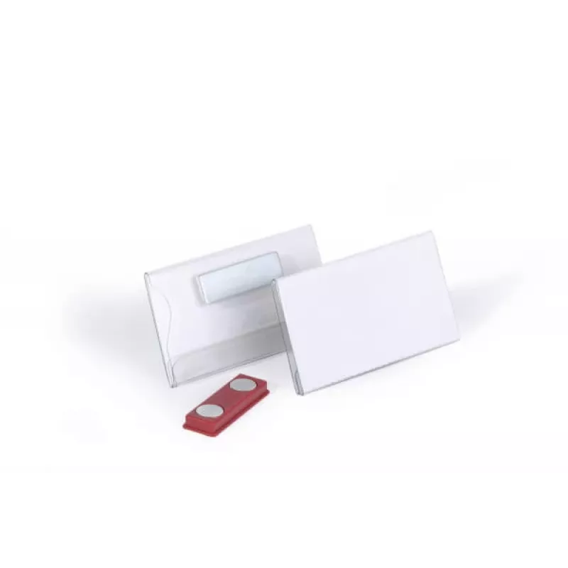 Trwała plakietka magnetyczna 40x75mm