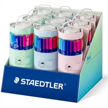 Pisak Staedtler triplus color 323 — różnokolorowe końcówki włókniste, 20 kolorów, 1 szt.