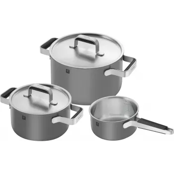 ZWILLING PURE 3-elementowy zestaw naczyń kuchennych