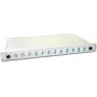 Lightwin światłowodowa kaseta zapasowa, 24 włókna, 12x DLC wielomodowa, 50/125µm OM3 pigtaile (SPBOX 24G50 OM3 DLC)