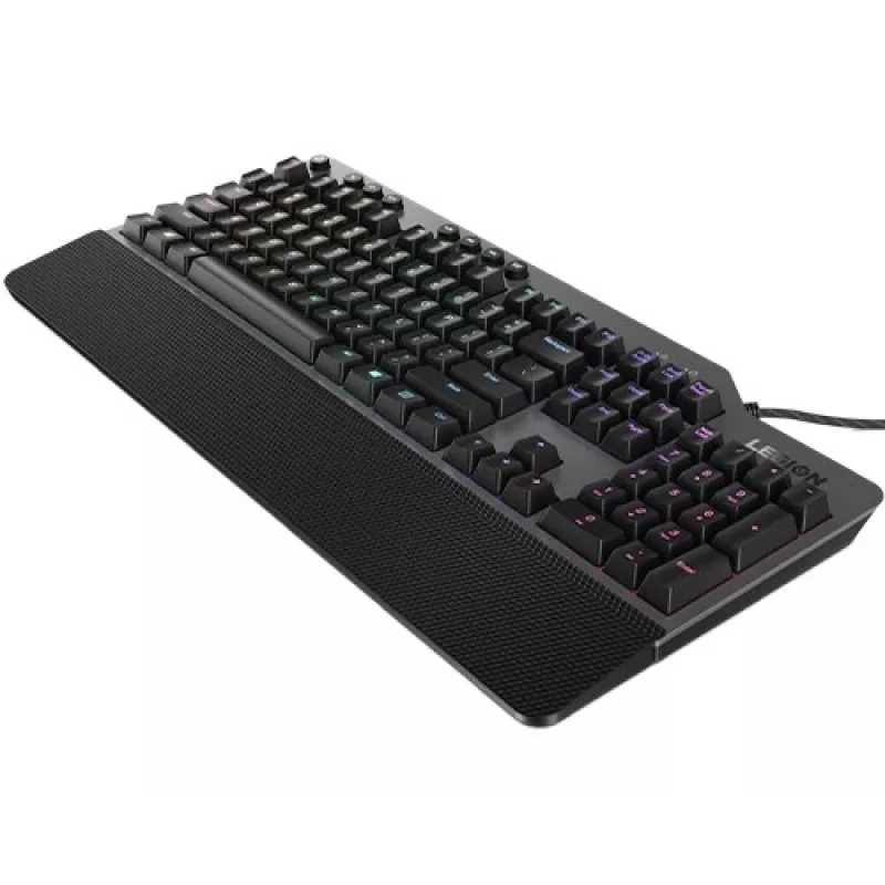Mechaniczna klawiatura gamingowa Lenovo Legion K500 — pełnowymiarowa 104-klawiszowa…