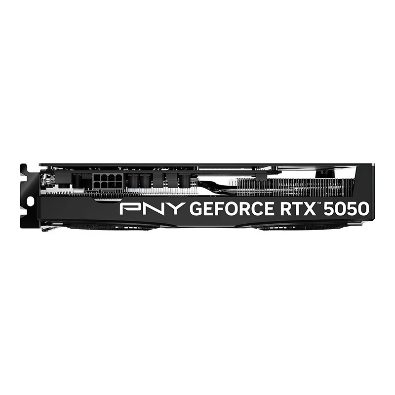 Karta graficzna PNY GeForce RTX 5050 — 8 GB GDDR6, 2317 MHz, 128-bitowa, PCIe x8 5.0, chłodzenie dwuwentylatorowe