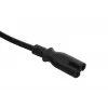 Savio - Przewód zasilający 2-pin M 3m CL-105 Czarny - Kabel (CL-105)