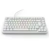 Klawiatura Sharkoon SGK25 75% QWERTZ USB przewodowa RGB LED biała