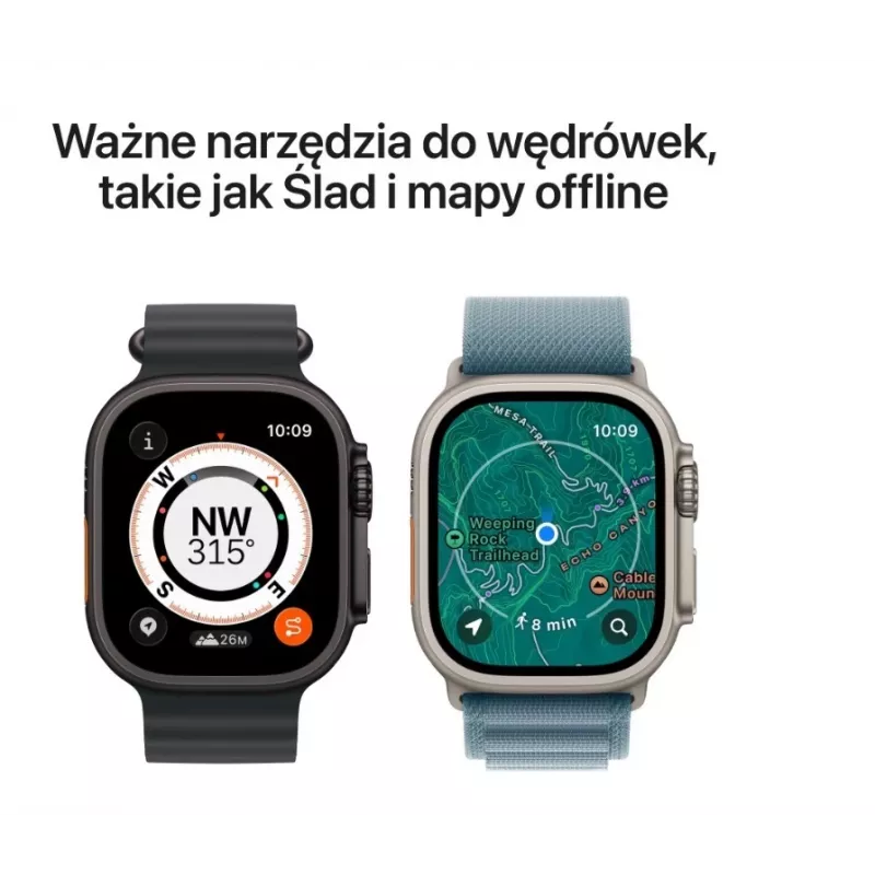Smartwatch Apple Watch Ultra 3 GPS + Cellular 49mm Czarna Tytanowa Koperta