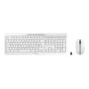 CHERRY Stream Desktop klawiatura Mysz w zestawie Biuro RF Wireless QWERTZ Niemiecki Biały