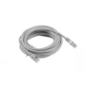 Kabel sieciowy Lanberg PCF6-10CC-0500-S RJ-45 Cat6 5m szary
