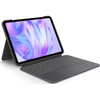 Klawiatura Logitech Combo Touch QWERTY duńska fińska norweska szwedzka Smart Connector grafitowa