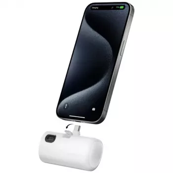 Power bank 4smarts 541657 5000 mAh Li‑Ion biały USB‑C 2 porty PD 2.0 PPS Quick Charge 3.0 3,63 V
