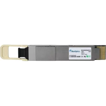 BlueOptics QSFP-DD transceiver DDQ+85MP01D-BO, MPO-16/MTP-16, 400GBASE-SR8, wielomodowy 850nm, 100m, DDM/DOM, 0–70°C
