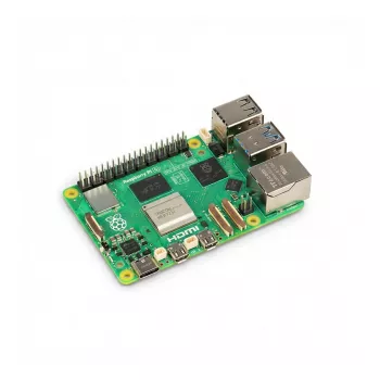 Komputer jednopłytkowy Raspberry Pi 5 Full Kit 16 GB — biało-czerwony