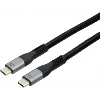 Kabel USB4 Exsys EX-K1598-1.0 — 1,0 m, 40 Gbit/s, 240 W PD