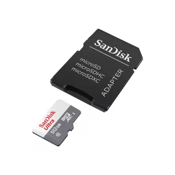Pamięć flash SanDisk 512GB MicroSDXC UHS-I SDSQUNR-512G-GN6TA