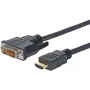 Vivolink PROHDMIDVI10 adapter kabla wideo 10 m HDMI Typ A (Standard) DVI-D Czarny