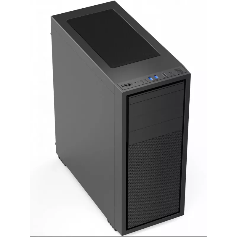 Obudowa komputerowa Gembird Fornax K500 ATX, Midi Tower, Czarny