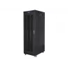 Lanberg FF01-8227-23BL szafa rack 27U wolnostojąca Czarna