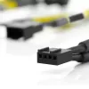 Noctua NA-SYC1 CHROMAX.YELLOW - Cable extension - Gelb - Weiblich - Weiblich - 115 mm - 3 Stück(e) (NA-SYC1.yellow)