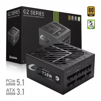 Zasilacz Gamemax, 80 PLUS, Gold | GZ 750G | 750 W