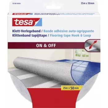 Taśma rzepowa Tesa 56188 — 25 m długości, 50 mm szerokości, wielokrotnego użytku