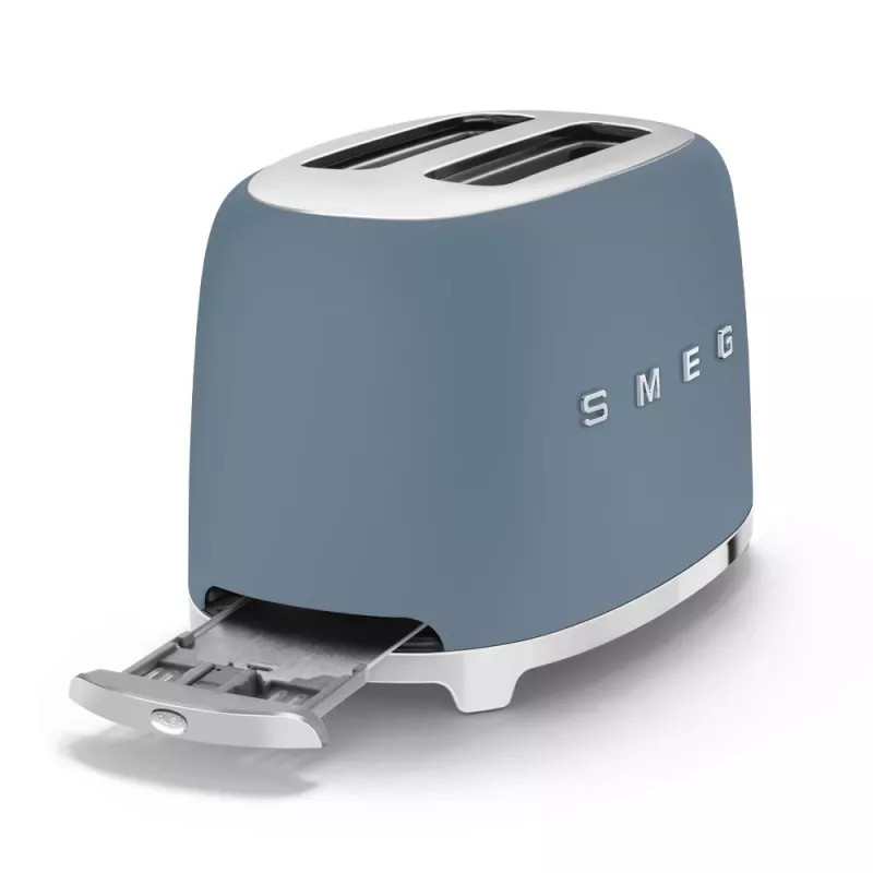 Smeg TSF01SBMEU toster 6 2 kromki 950 W niebieski