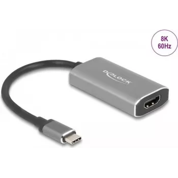 Adapter USB Type-C DeLOCK HDMI 8K HDR