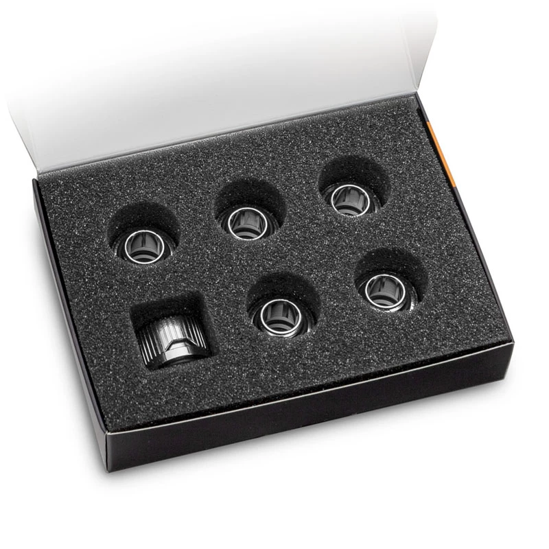 EK Water Blocks EK-Quantum Torque 6-Pack HDC 12 końcówka klucza dynamometrycznego Srebrny 1/4 6 szt.