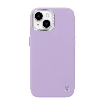 Etui ochronne Joyroom PN-15F1 Starry na iPhone 15, fioletowe, smukłe dopasowane etui