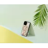 Ochronne etui na telefon iKins dla Apple iPhone 12 Pro Max — wzór różowego marmuru