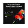 Zestaw 3x Kabel Green Cell GC Ray Lightning 200cm z białym podświetleniem LED, szybkie ładowanie Apple 2.4A