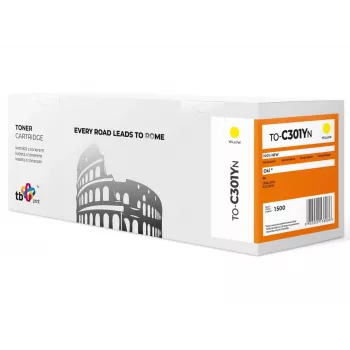 Toner TB kompatybilny z OKI C301 to-C301YN YE
