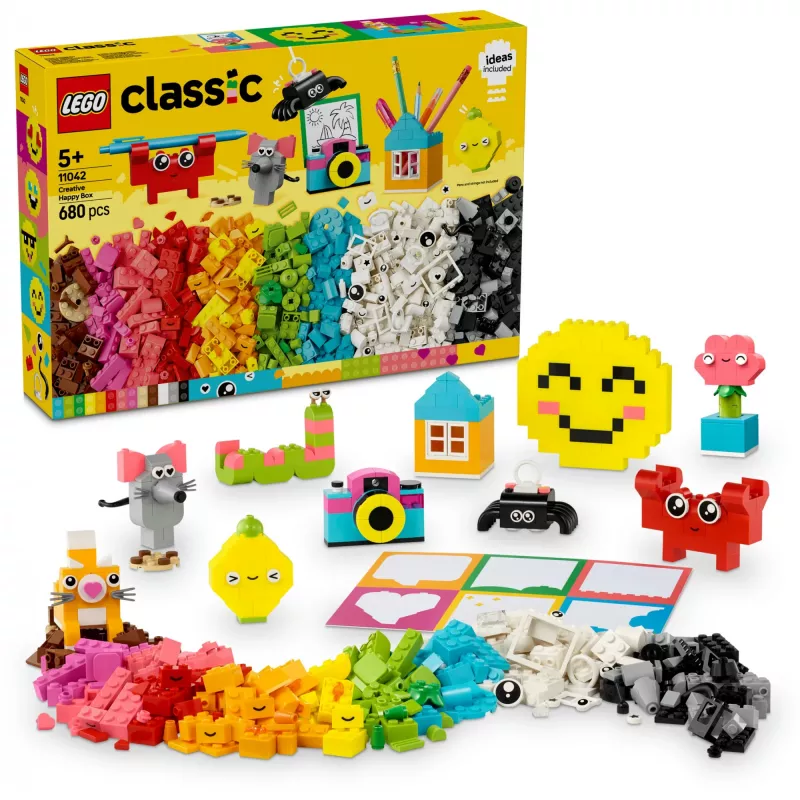 LEGO CLASSIC 11042 Kreatywny zestaw Happy Box