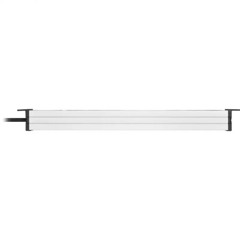 Brennenstuhl 1390007308 - 2 m - 8 wyjść AC - Wewnętrzna - IP20 - Aluminium - Plastik - Czarny - Srebrny
