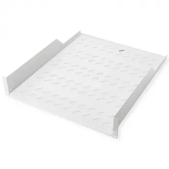 Półka serwerowa ROLINE 26.21.0022 — 2U (2 HE), głębokość 550 mm, obciążenie 25 kg, szara